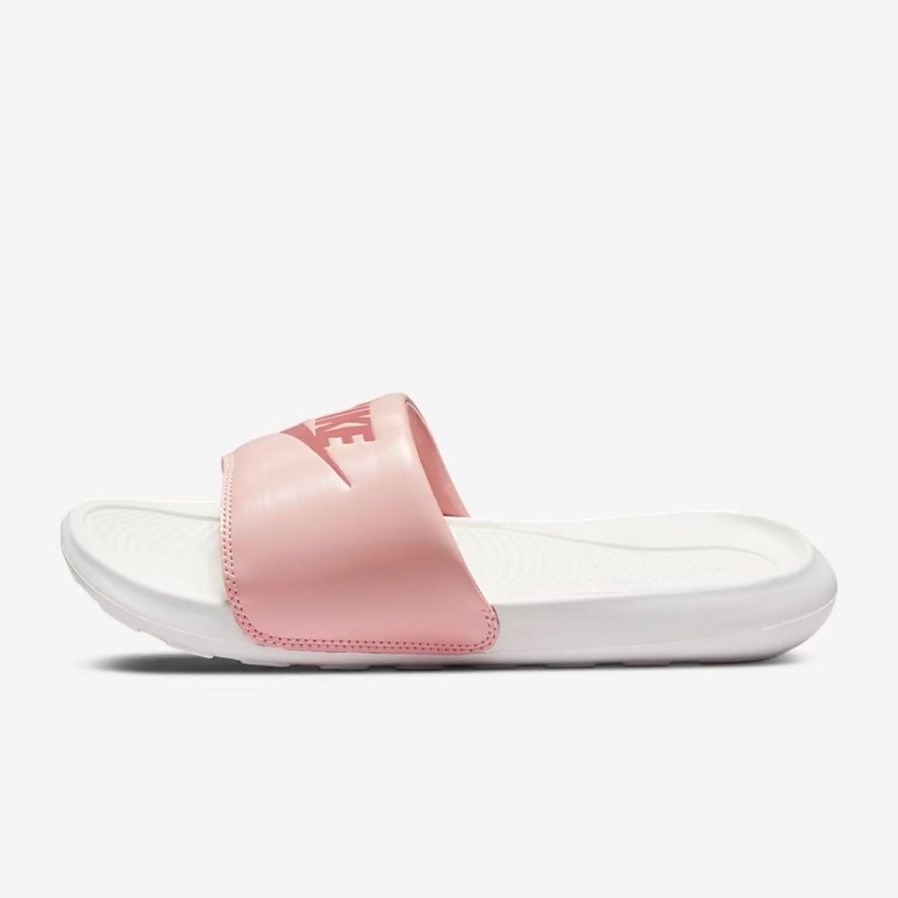 NIB Women Size 8 Nike Victori One Slides In Arctic Orange/Sail/Light Madder Root - Picture 4 of 12